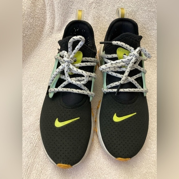 Nike React Presto Black Teal Tint Cyber (Women's) Sneakers Tennis Shoes Size 7.5 - Picture 3 of 6